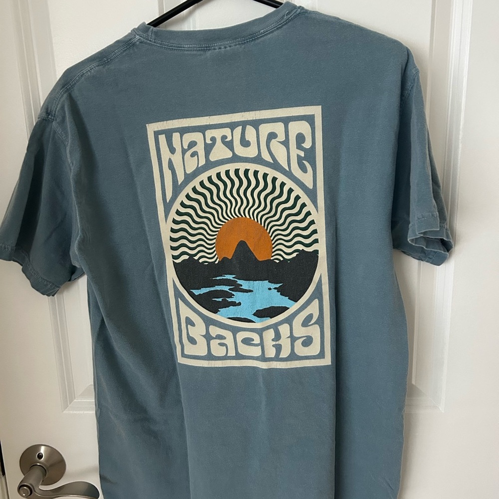 Nature Backs Women’s T Shirt in Breeze - Picture 3 of 3